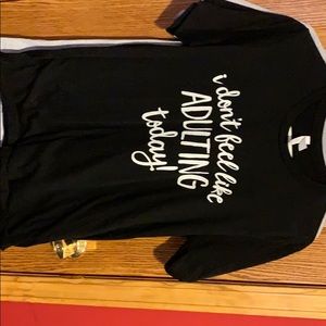 I don’t feel like adulting